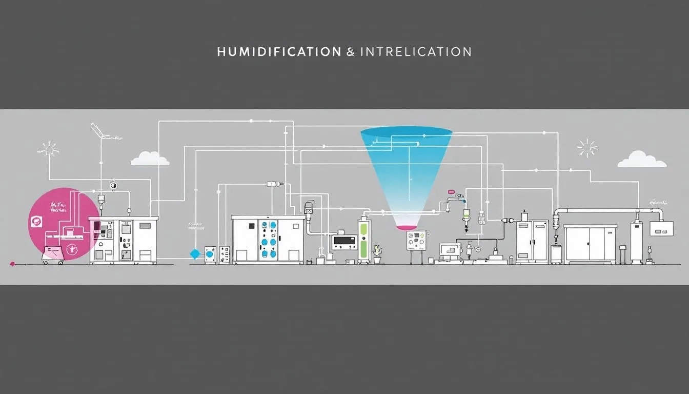 Case study showcasing the implementation of humidification systems in the pharmaceutical industry.