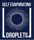 Self Evaporating Droplets