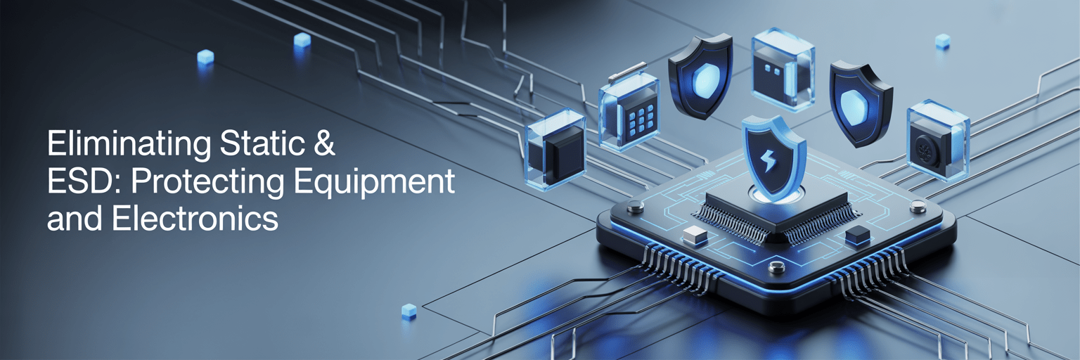 Eliminating Static & ESD: Protecting Equipment and Electronics