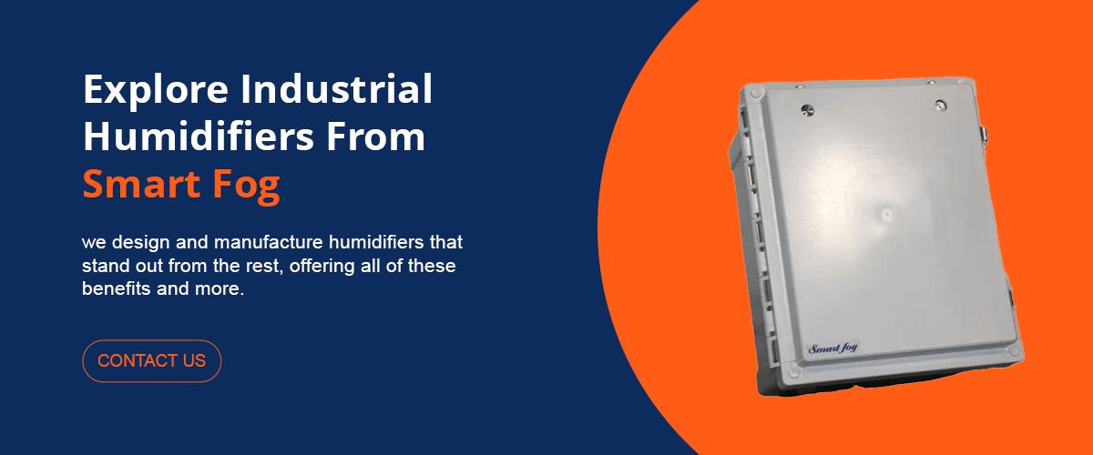 Explore industrial humidifiers from smart fog