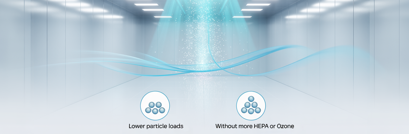 Cleaner Air with Lower Particle Loads — Without More HEPA or Ozone