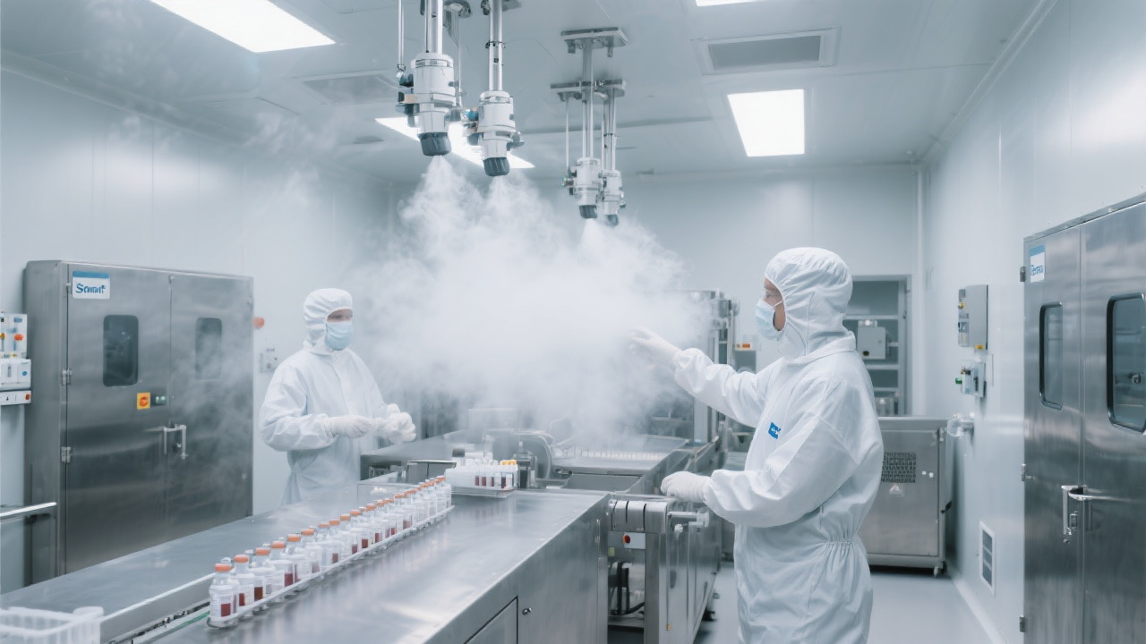 Why Static is the Hidden Contamination Risk in Pharmaceutical Manufacturing — and How Real Humidity Control Fixes It 1 andid-photography-with-natural-textures-and-highl