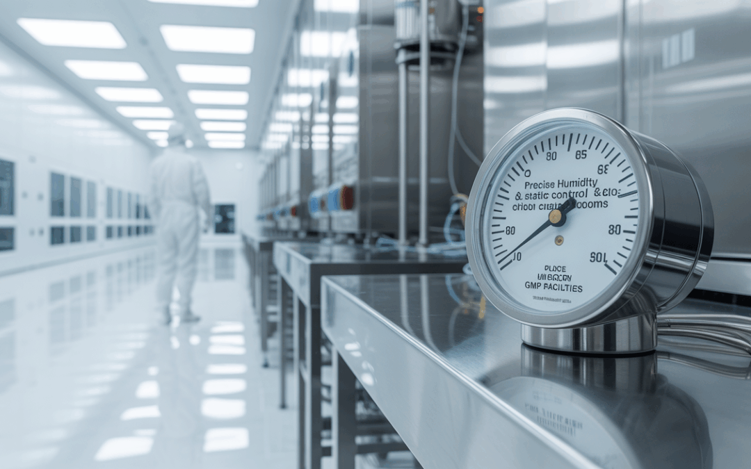 Why Precise Humidity & Static Control is Critical for Cleanrooms & GMP Facilities — From ISO Compliance to Yield Protection