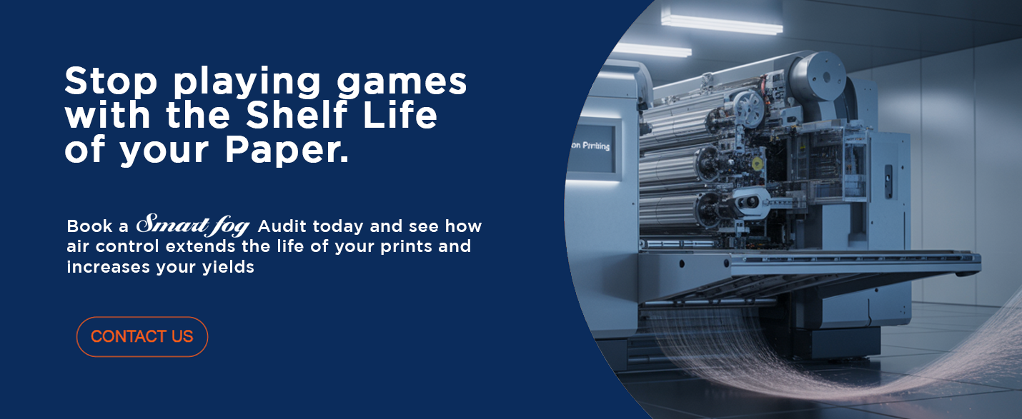 Smart Fog for Offset Lithography Printing: Improve Quality, Cut Costs, Boost Efficiency