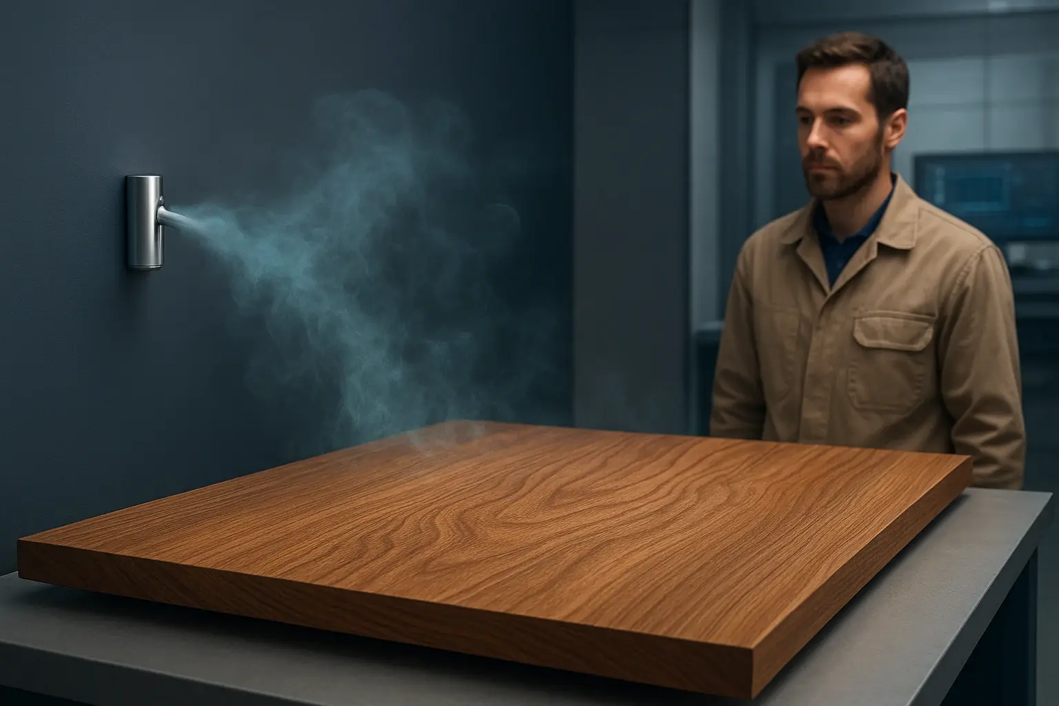 Insights Blog 8 Wooden table with smoke effect