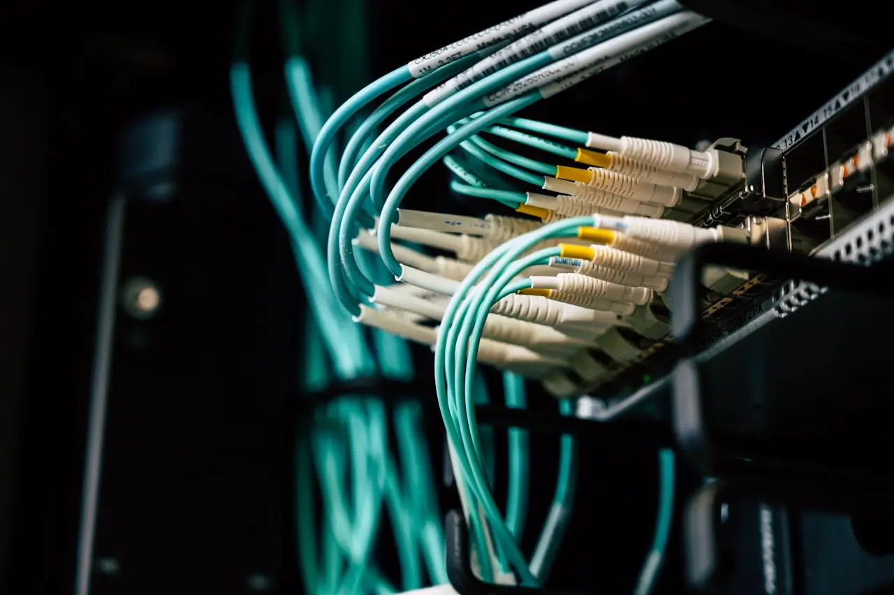 Insights Blog 1 Colorful network cables in server rack