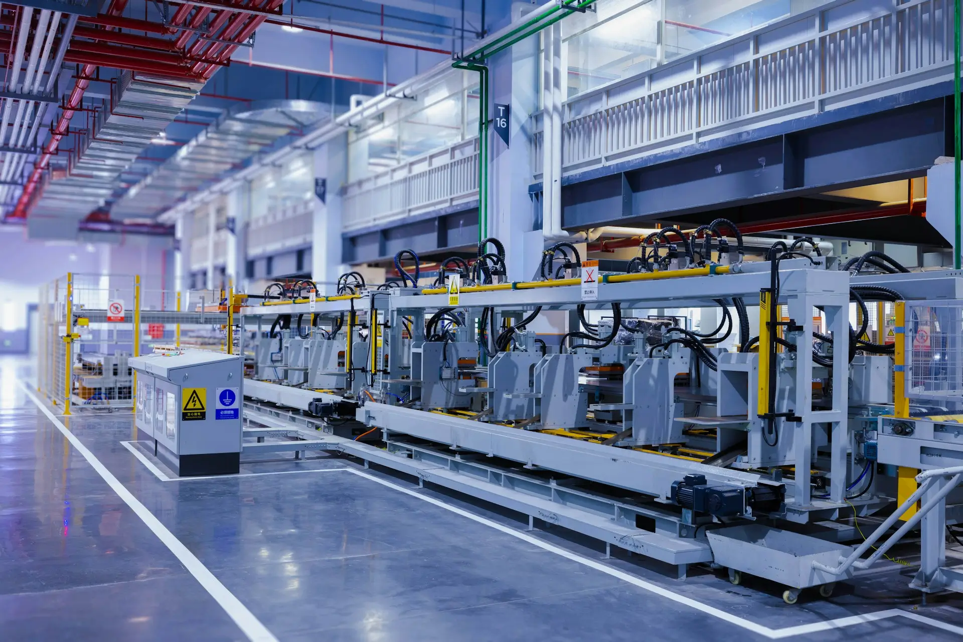 Insights Blog 3 Industrial electronics production line with automated machinery, highlighting environments where traditional anti-static measures may be insufficient.