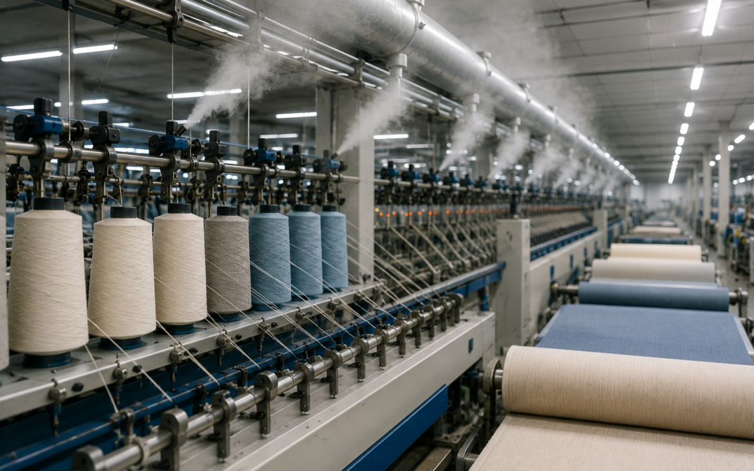 Textile Humidification: Why Humidity Control Matters in Fabric and Fiber Manufacturing