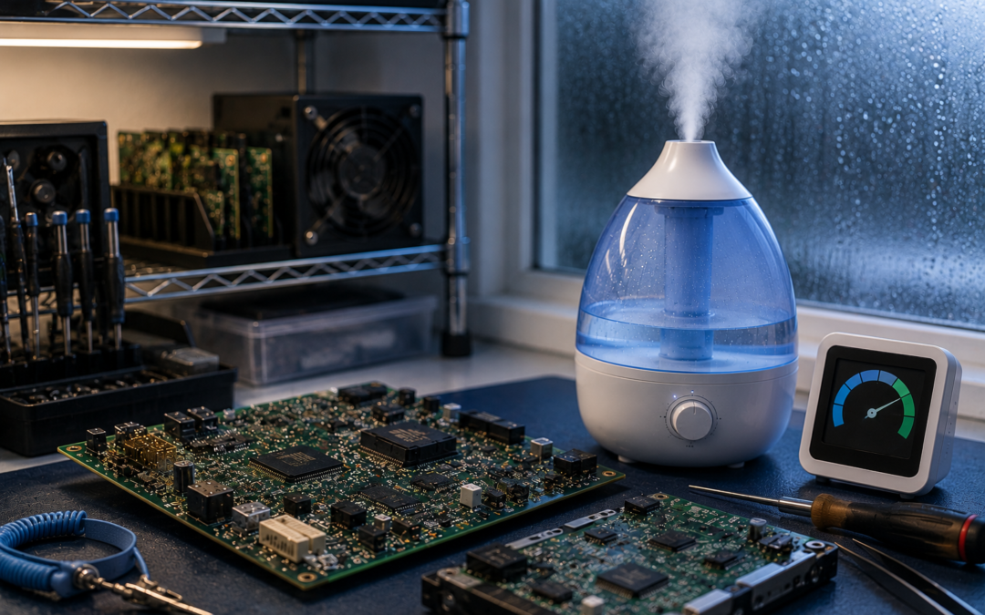 How Humidity Affects Electronics: Too Low, Too High, and the Safe Range