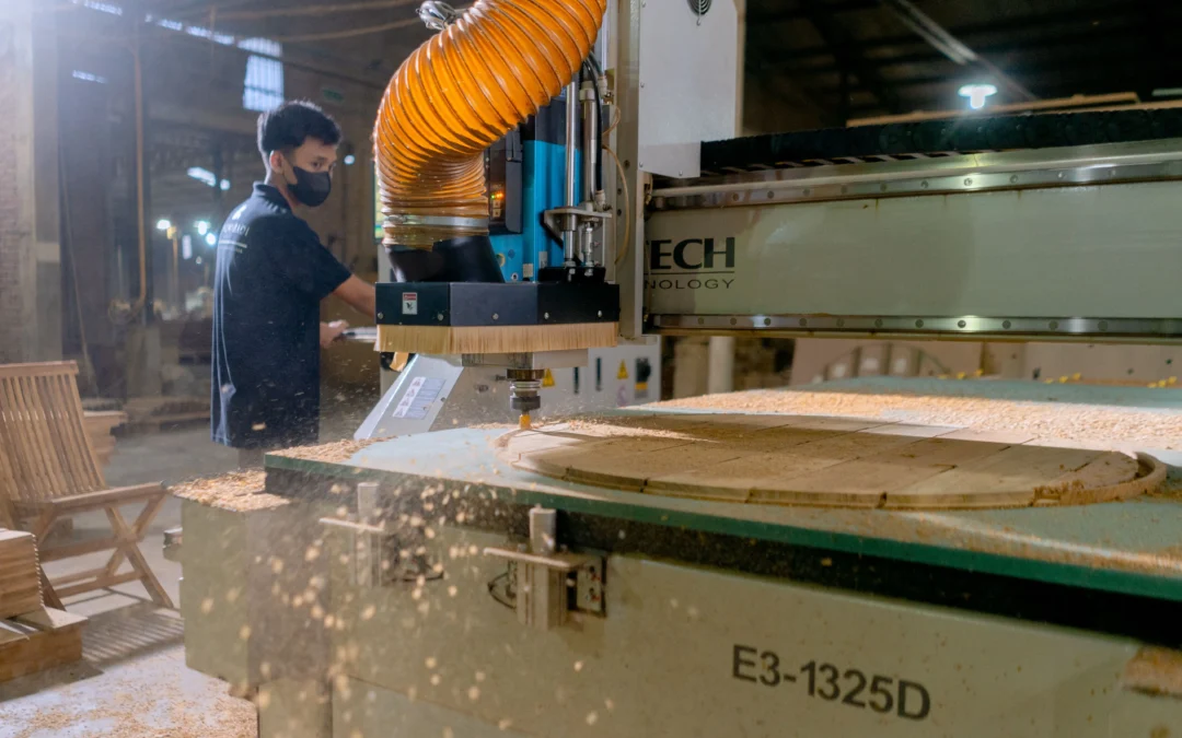 Wood Manufacturing Dust Control: How Fogging and Humidification Help