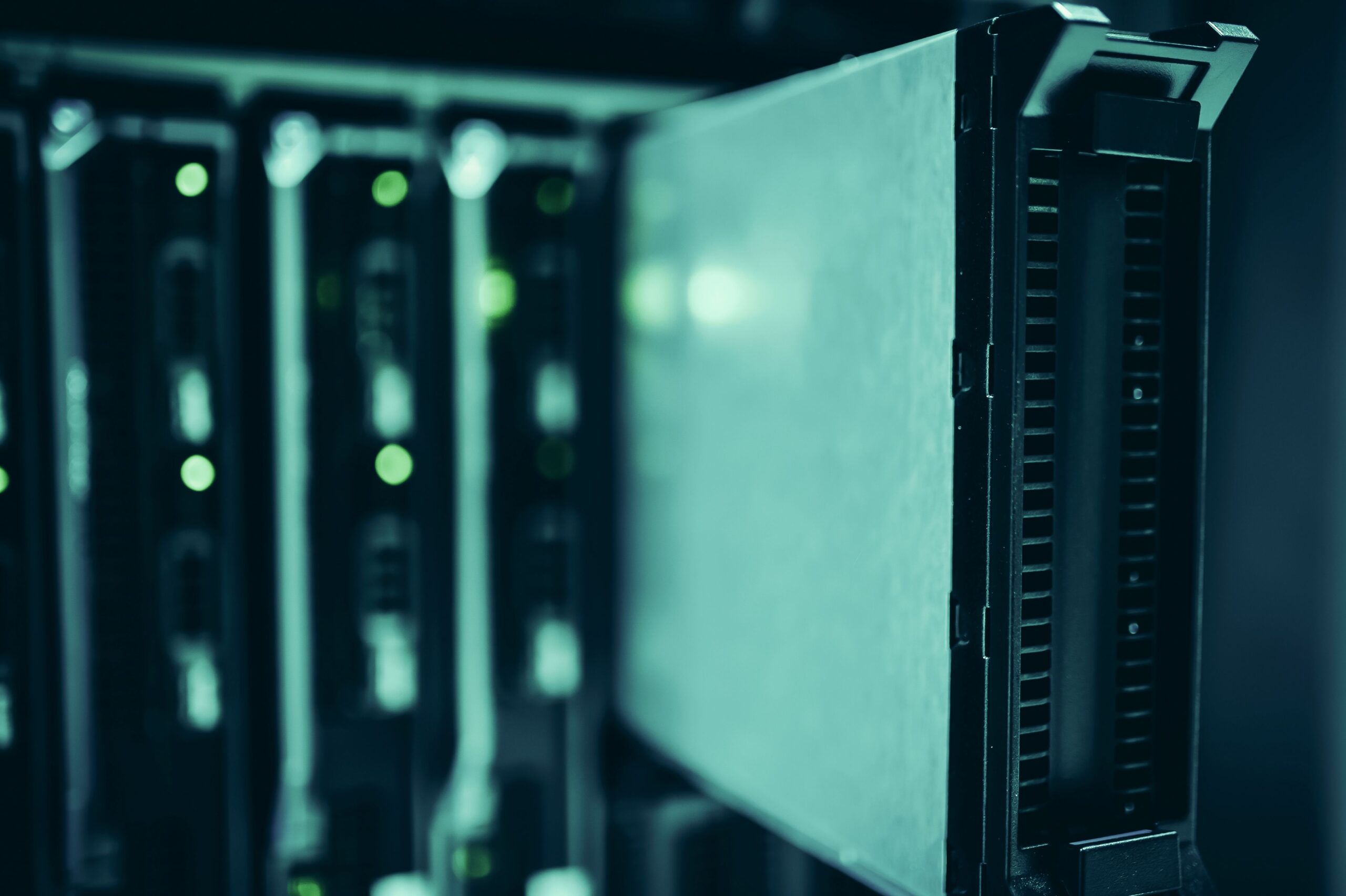 Insights Blog 4 Data center server racks, representing the cooling infrastructure that adiabatic pre-cooling systems support to extend free cooling hours and improve energy efficiency