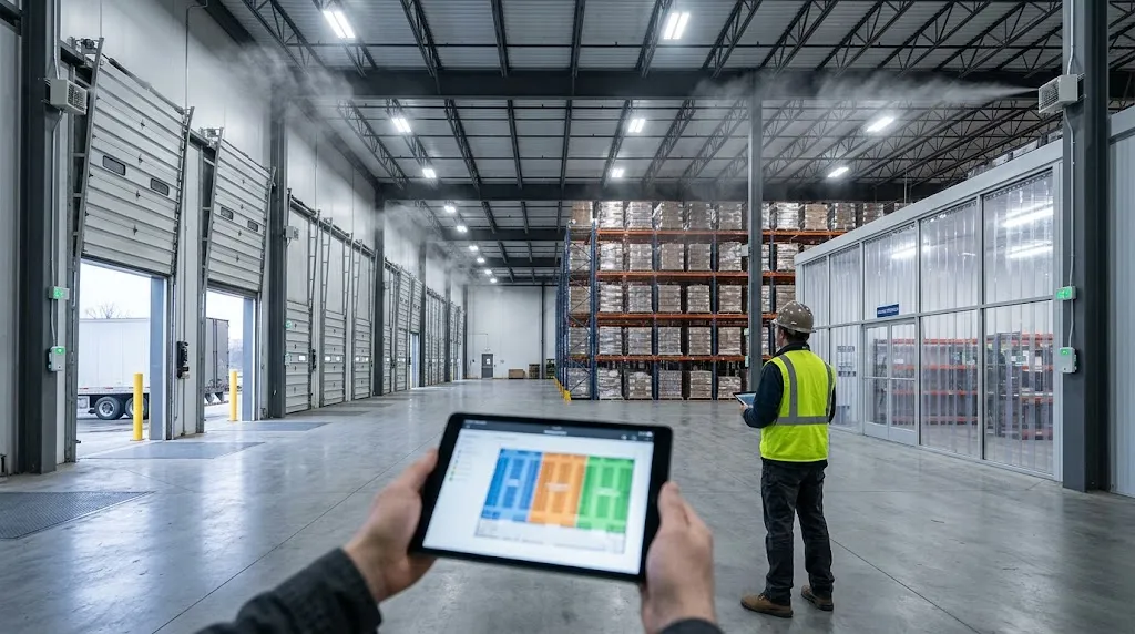 How to Control Humidity in a Large Warehouse: System Options